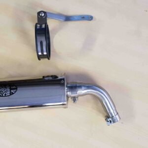 Benelli TNT 125 135 Tornado Naked exhaust systems by Carbon Can Co UK 12