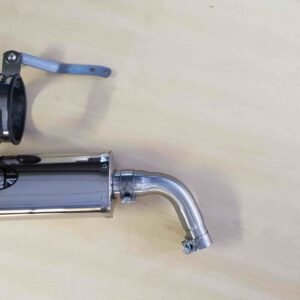 Benelli TNT 125 135 Tornado Naked exhaust systems by Carbon Can Co UK 3