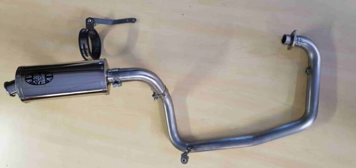 Benelli TNT 125 135 Tornado Naked exhaust systems by Carbon Can Co UK 4