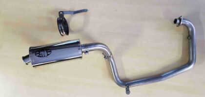 Benelli TNT 125 135 Tornado Naked exhaust systems by Carbon Can Co UK 5