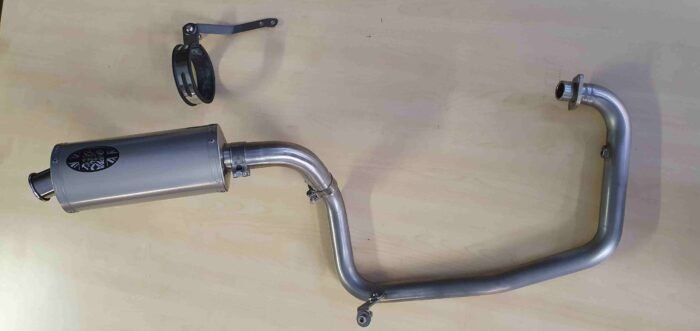 Benelli TNT 125 135 Tornado Naked exhaust systems by Carbon Can Co UK 6