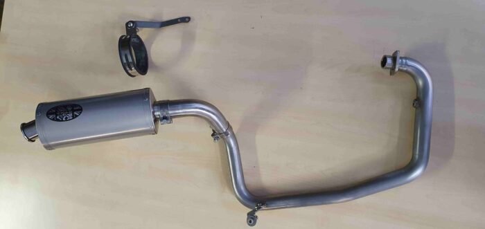 Benelli TNT 125 135 Tornado Naked exhaust systems by Carbon Can Co UK 7