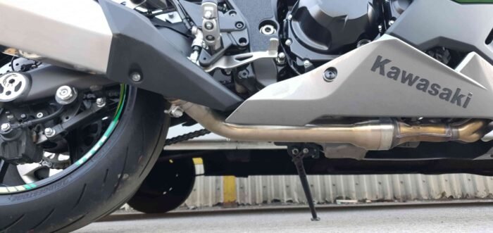 Kawasaki Ninja 1000SX Motorbike Exhaust by Carbon Can Co UK 13