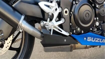 Suzuki GSX S1000 Alloy Heat Shield