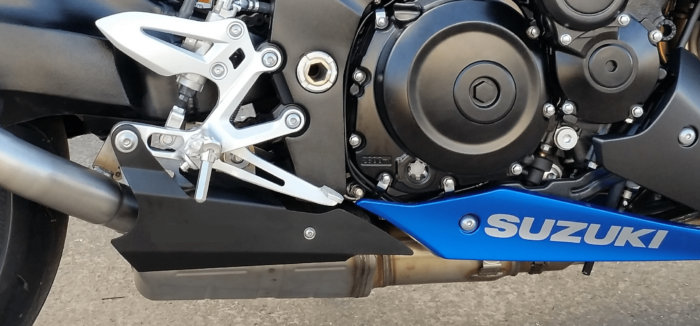 Suzuki GSX S1000 Heat shield