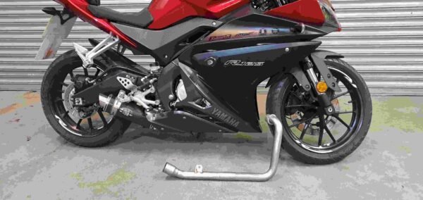 Yamaha YZF R125 Motorbike Exhausts by Carbon Can Co UK 8